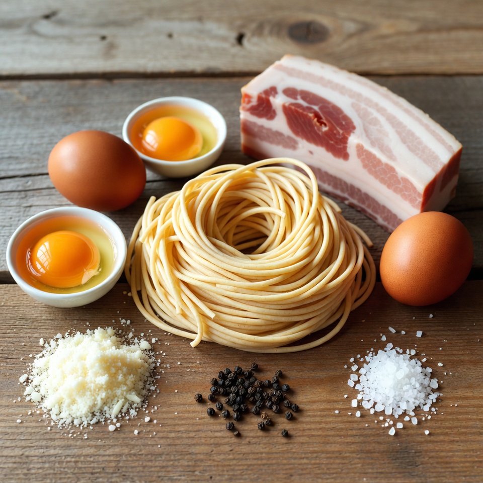 Classic Spaghetti Carbonara ingredient