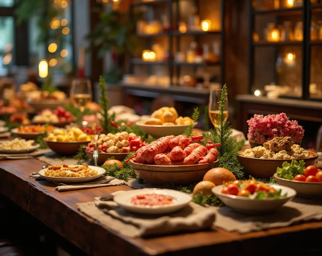 10 Festive Christmas Buffet Ideas + Crisp, Flavorful Drinks to Elevate the Party