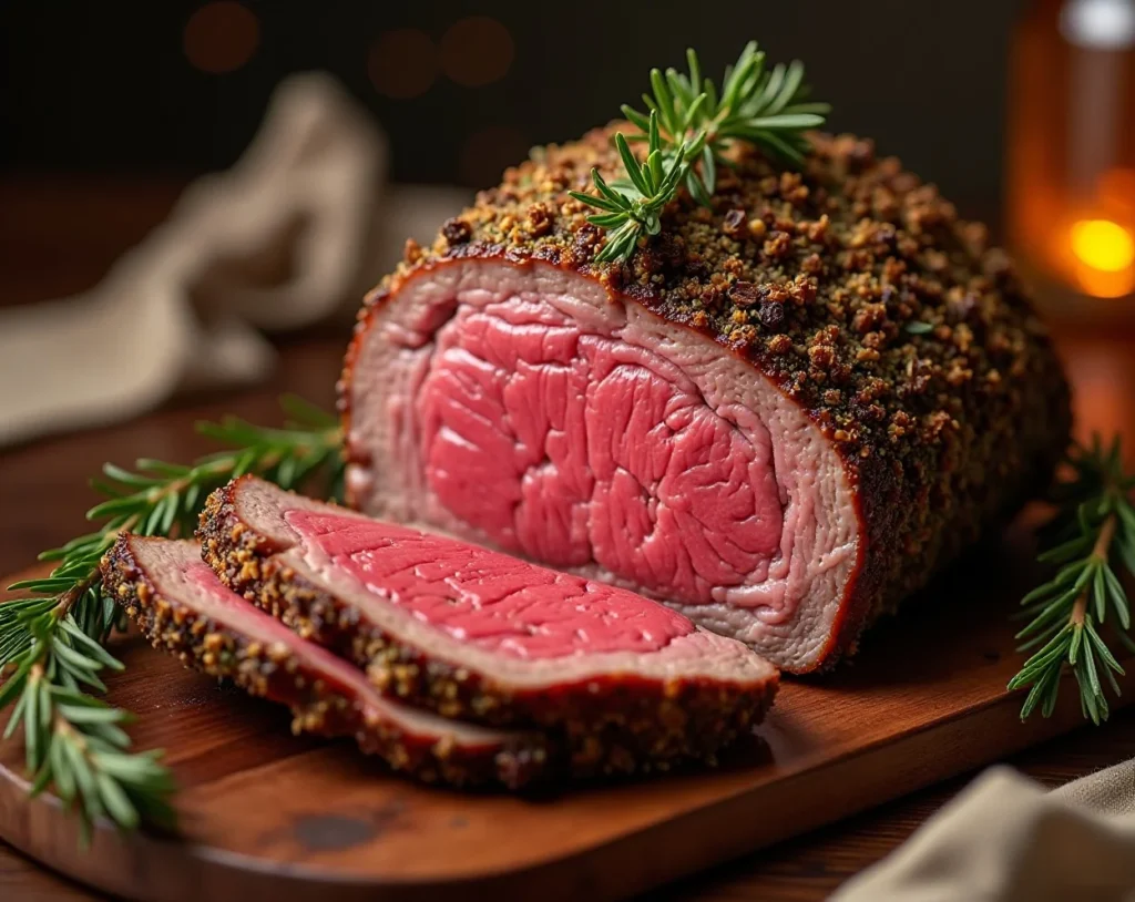 Garlic-Herb Prime Rib Roast