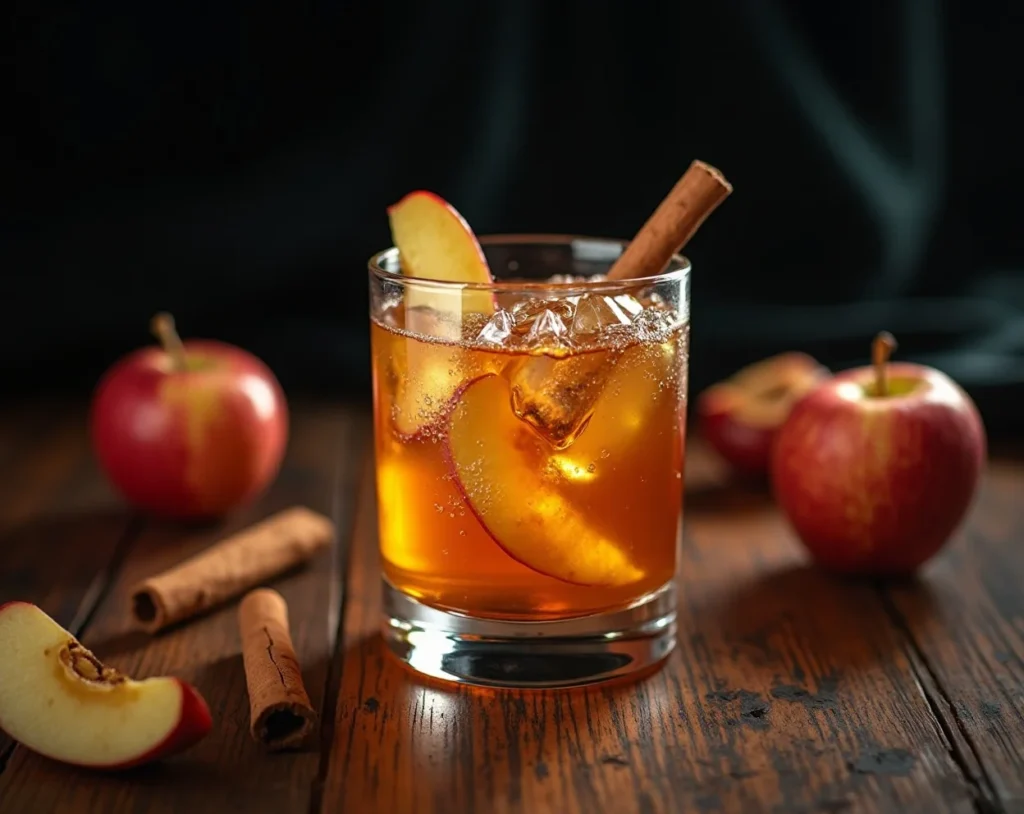 Bourbon Apple Cider Smash