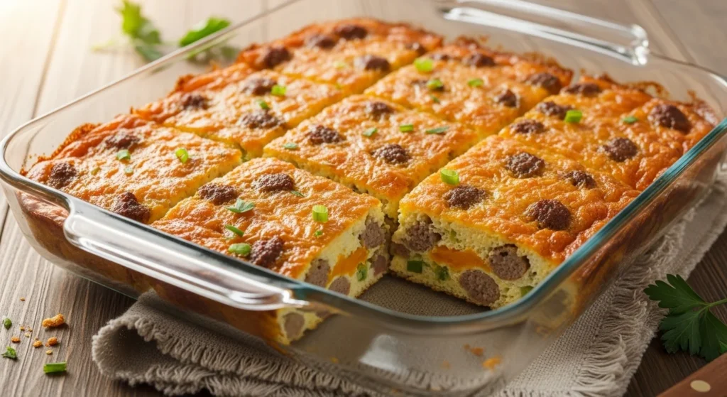 Classic Sausage and Hash Brown Breakfast Casserole