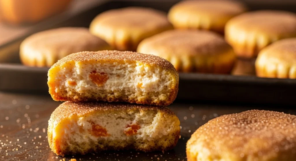 Classic Stuffed Pumpkin Cheesecake Cookies