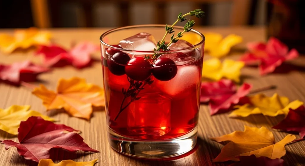 Cranberry Bourbon Smash