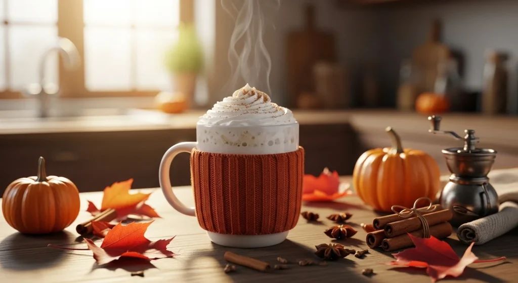 Homemade Pumpkin Spice Latte