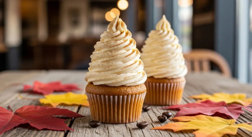 Pumpkin Spice Latte Cupcakes