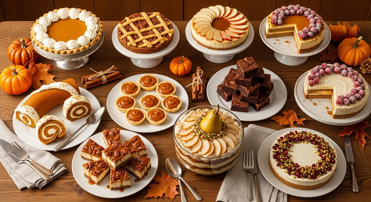 10 Thanksgiving Dessert Buffets That Steal the Show | PrettyBusyLife