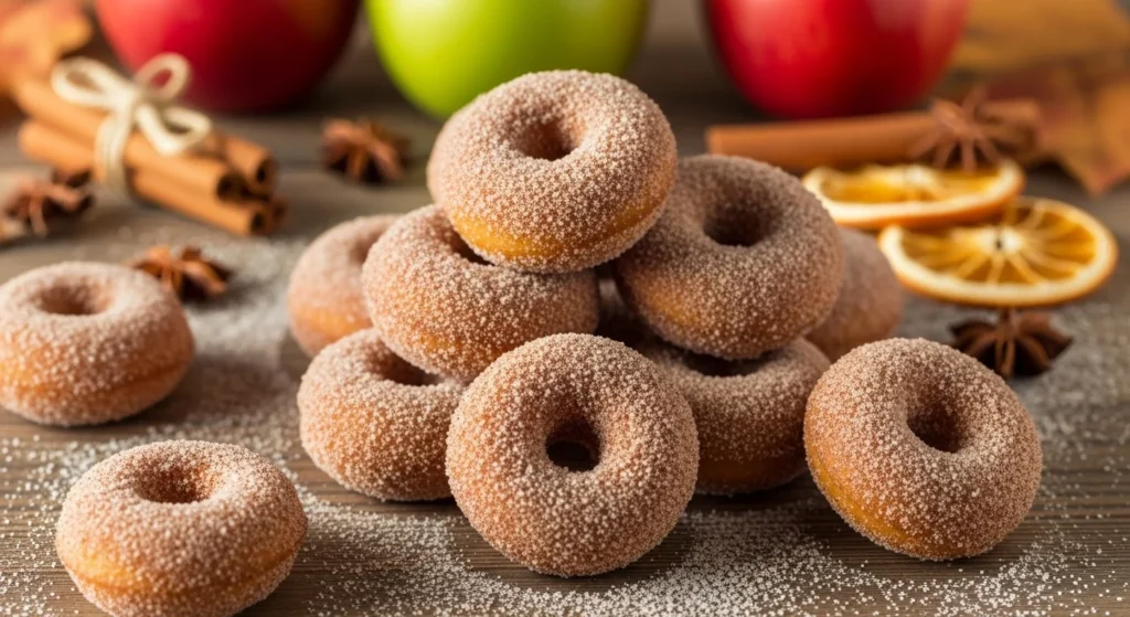 Apple Cider Mini Donuts