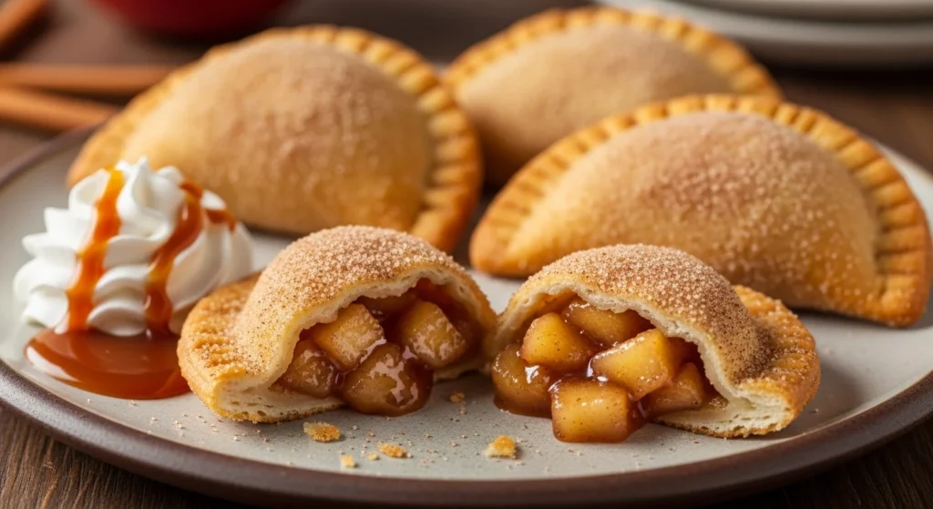 Apple Pie Empanadas with Cinnamon Dust