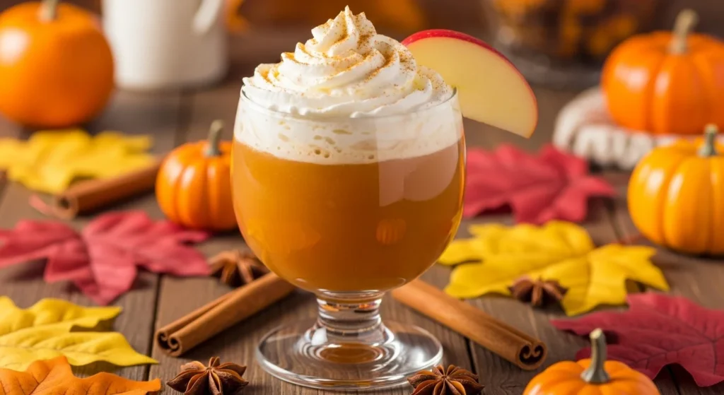 Pumpkin Spice Apple Cider Cocktail