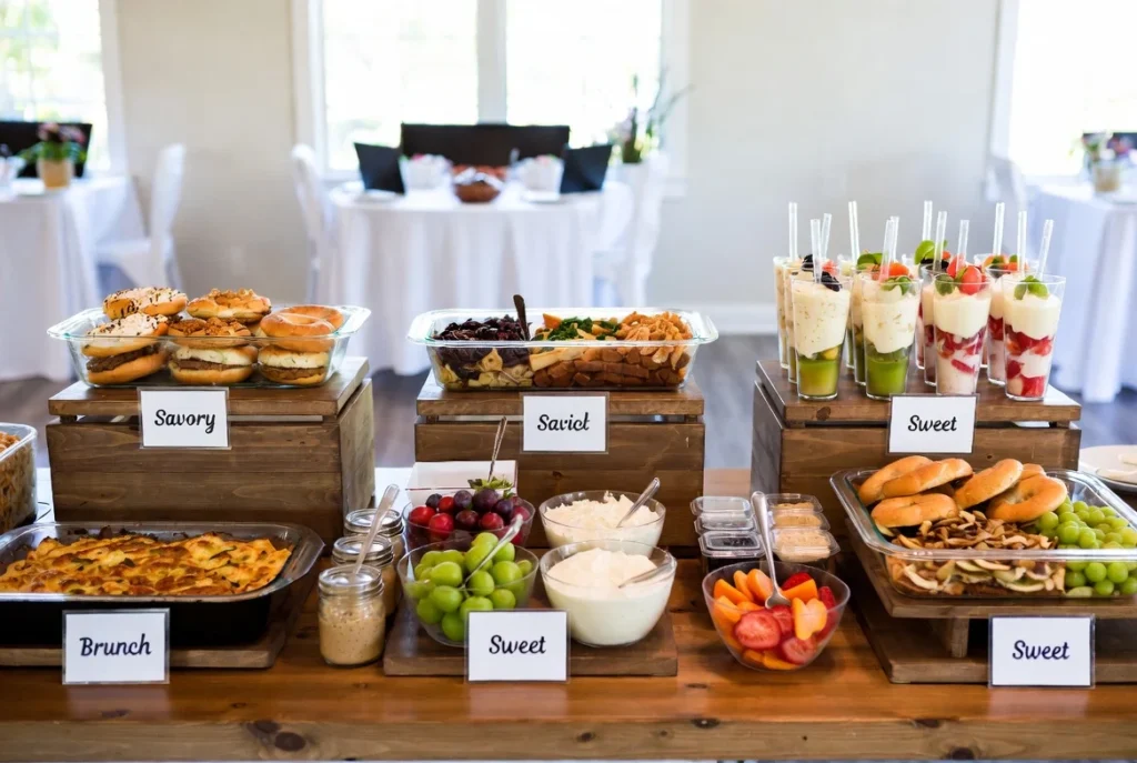 Build-Your-Own Brunch Buffet Table