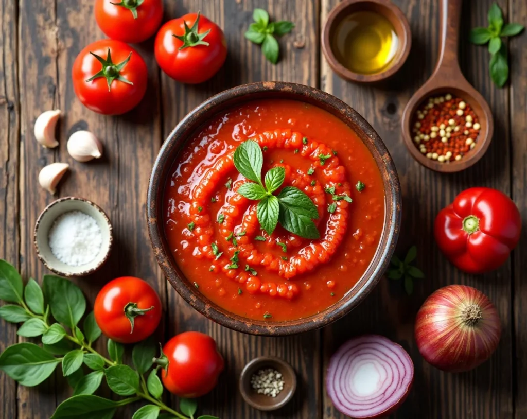 Spanish Gazpacho Bliss ingredients