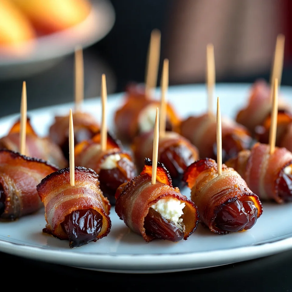 Bacon-Wrapped Dates