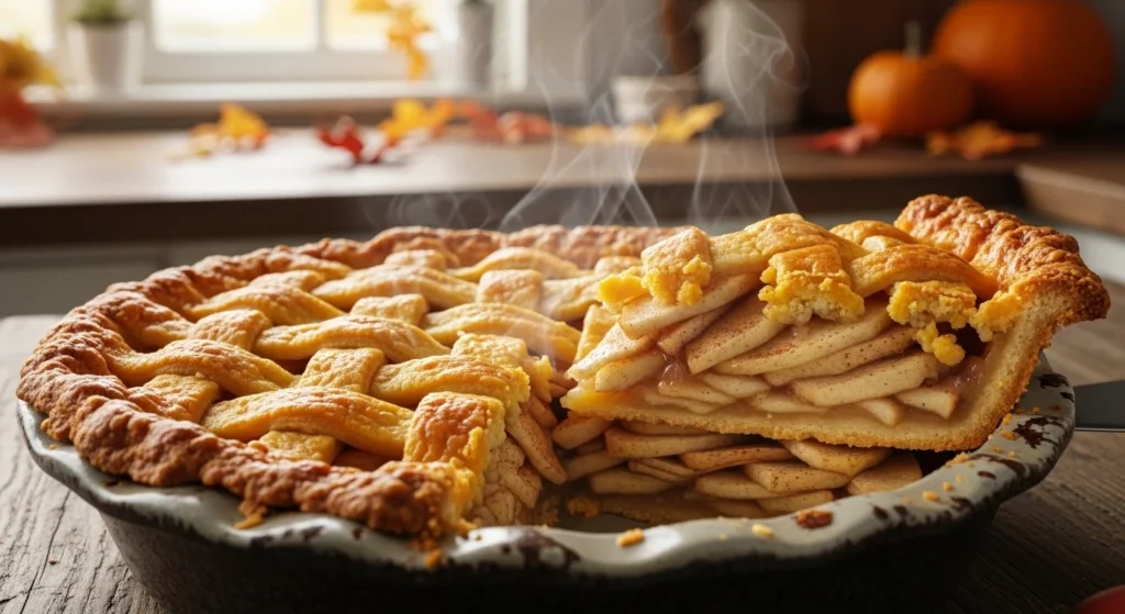 Apple Pie with a Cheddar Cheese Crust