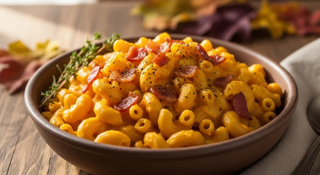 Butternut Squash Mac & Cheese with Bacon Crumble