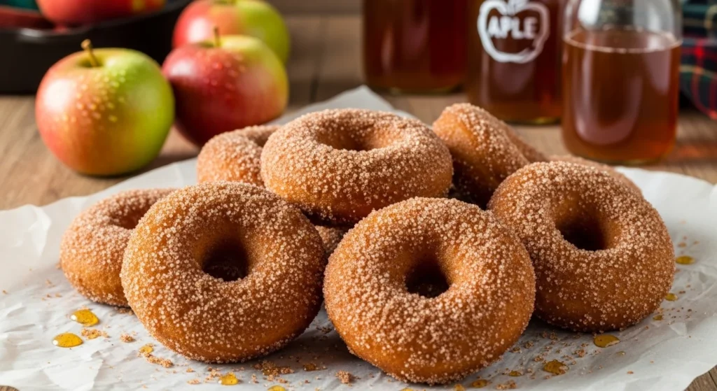 Fresh Apple Cider Donuts