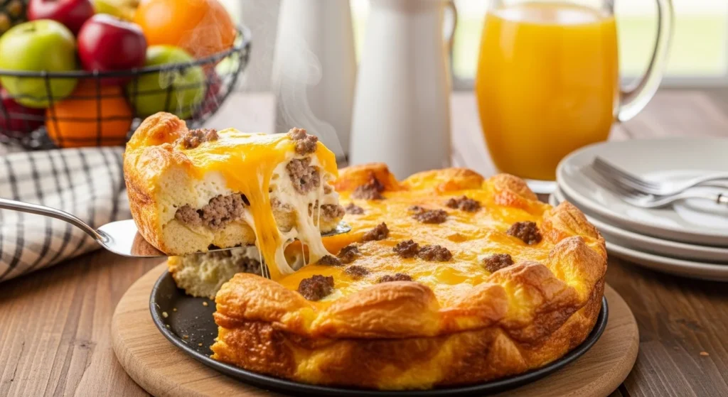 Make-Ahead Easy Egg Breakfast Casserole