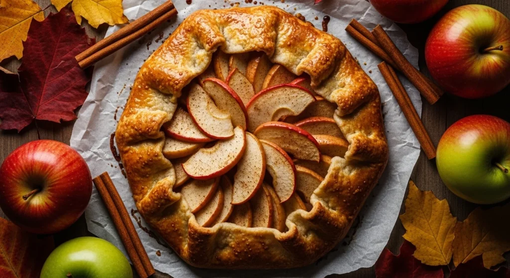 Rustic Apple Cinnamon Galette