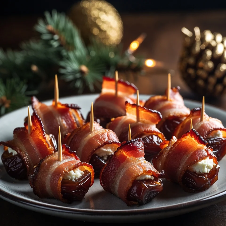 Bacon-Wrapped Dates