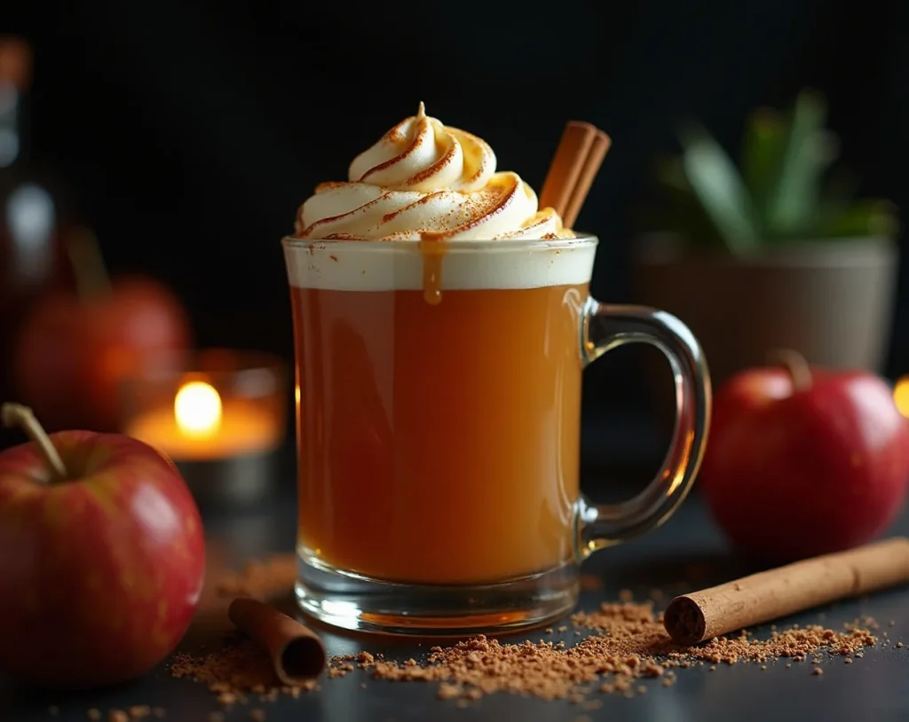 Caramel Bourbon Apple Cider Toddy