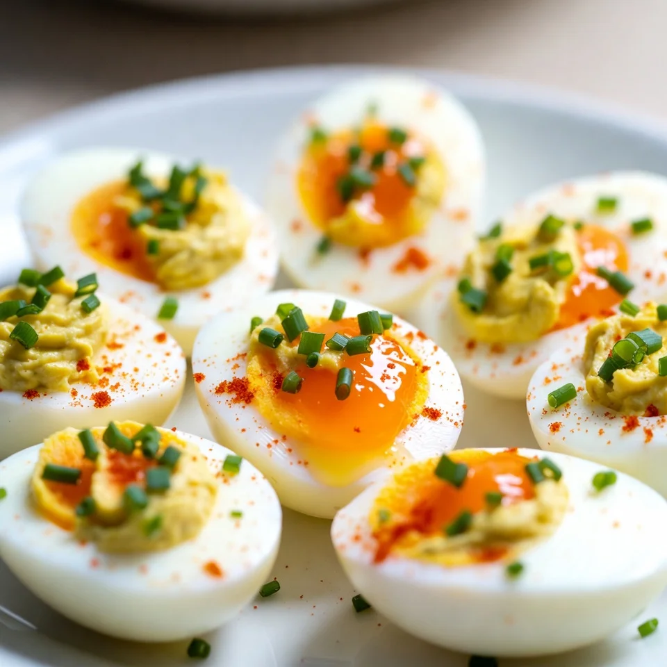 Deviled Eggs with a Kick