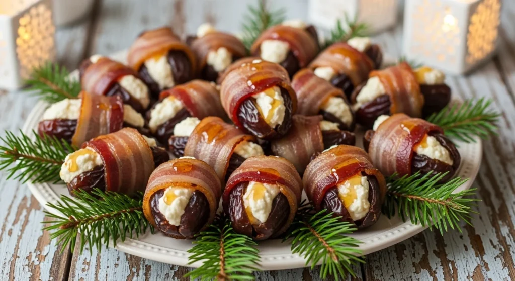 Bacon-Wrapped Dates