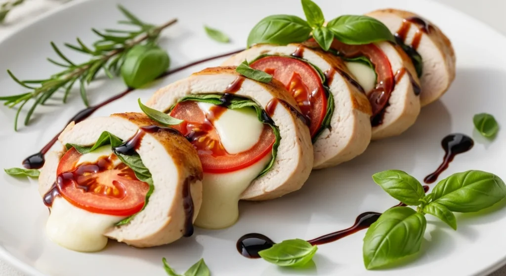 Caprese-Stuffed Chicken Breasts