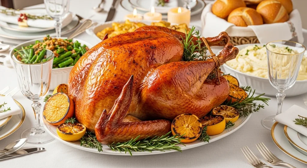 Citrus & Honey Glazed Roasted Turkey