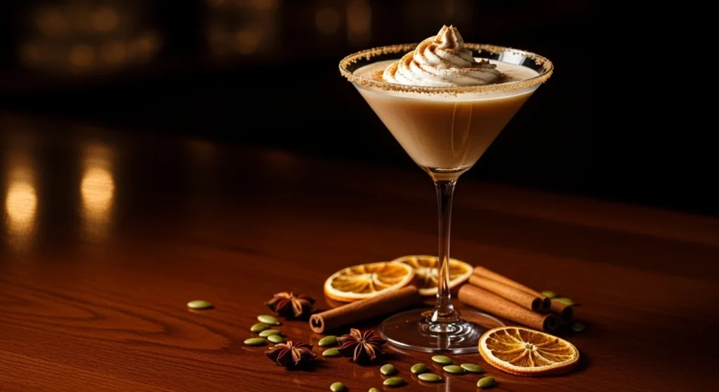 Spiced Pumpkin Spice Martini