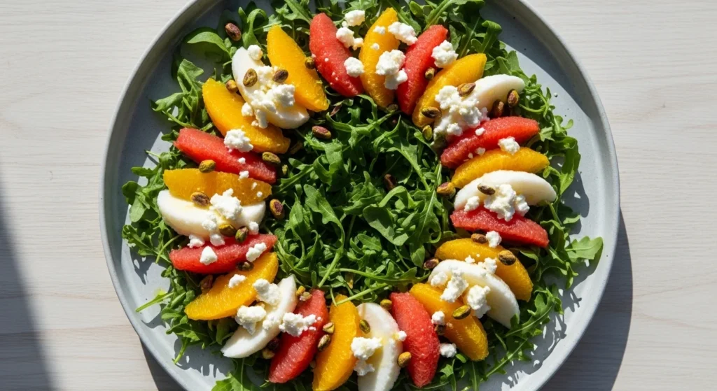 Winter Citrus Salad with Feta & Pistachios