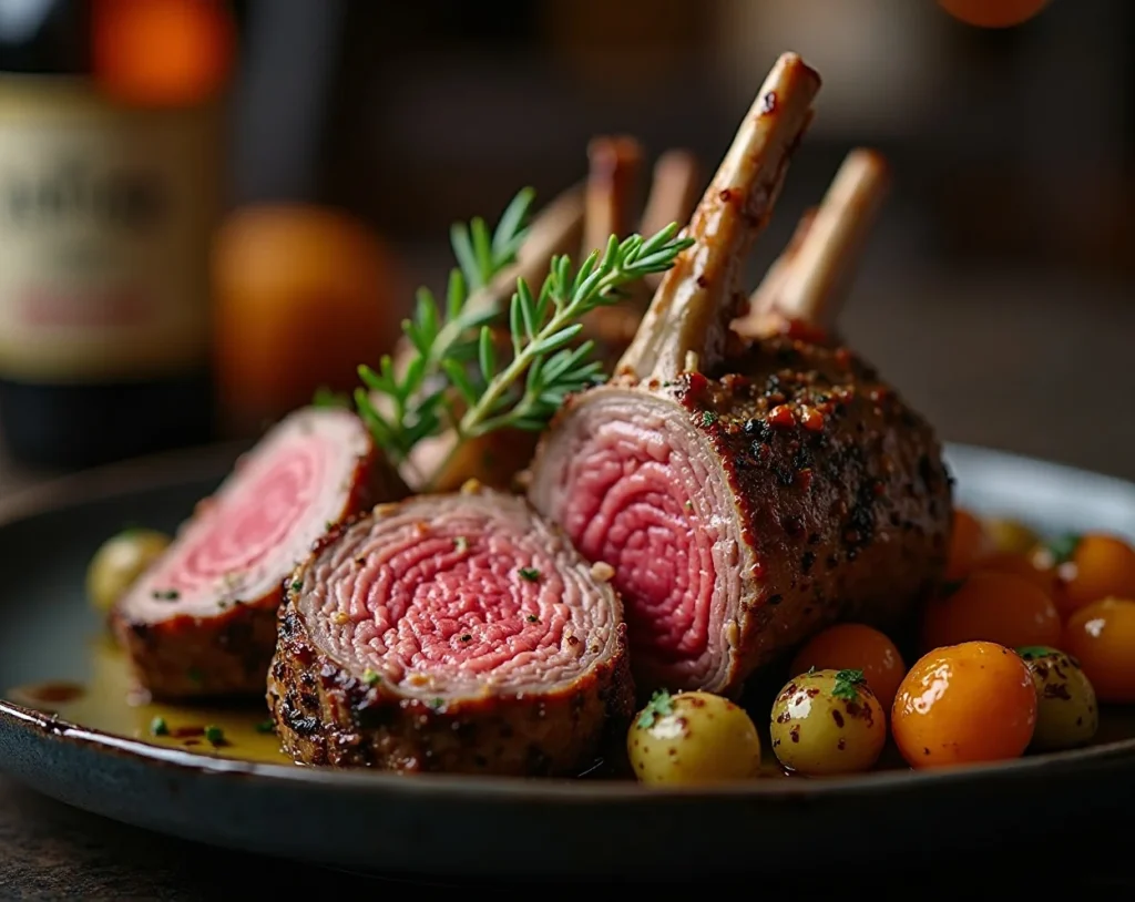 Rack of Lamb with Rosemary Crust