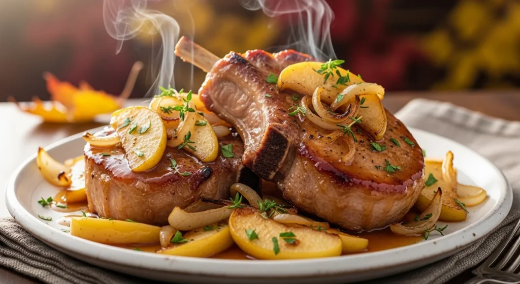 Apple Cider Pork Chops