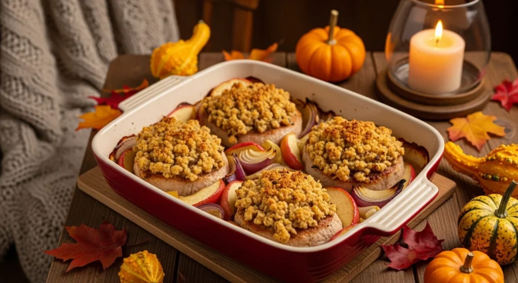 Apple and Pork Chop Casserole