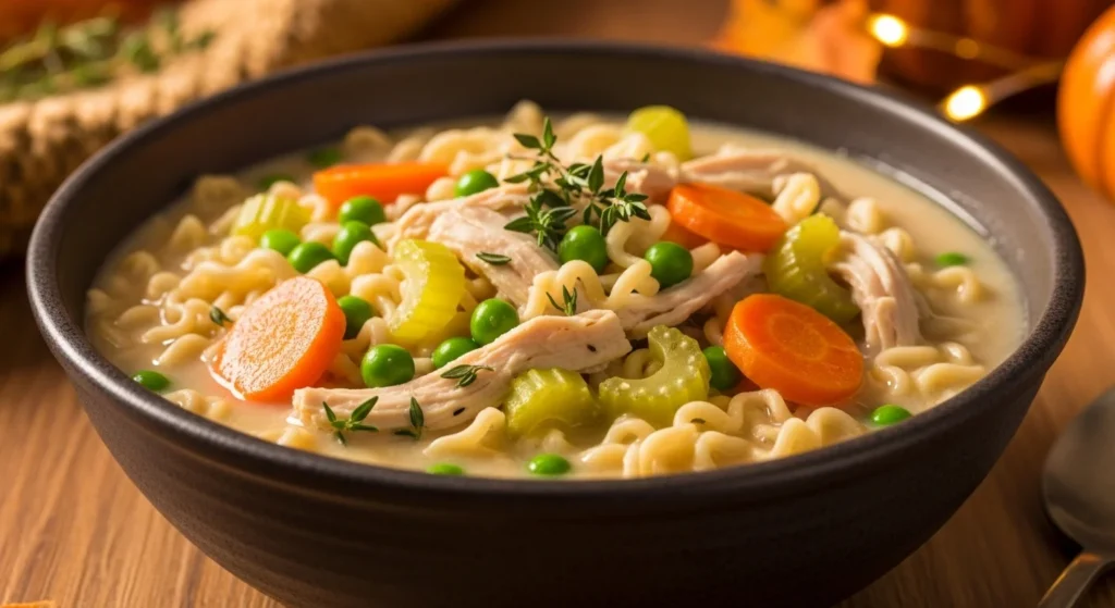 Chicken Pot Pie Ramen