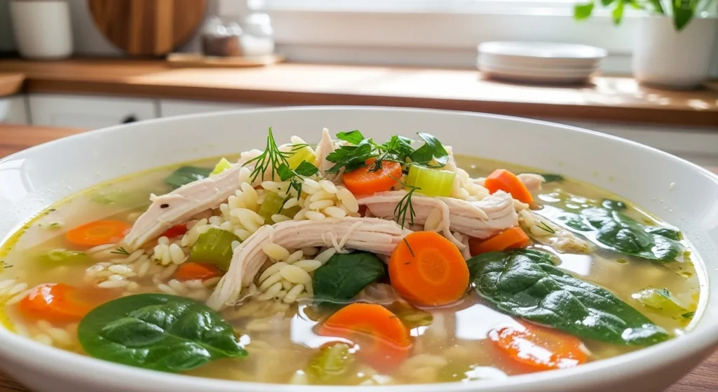 Chicken and Orzo Soup