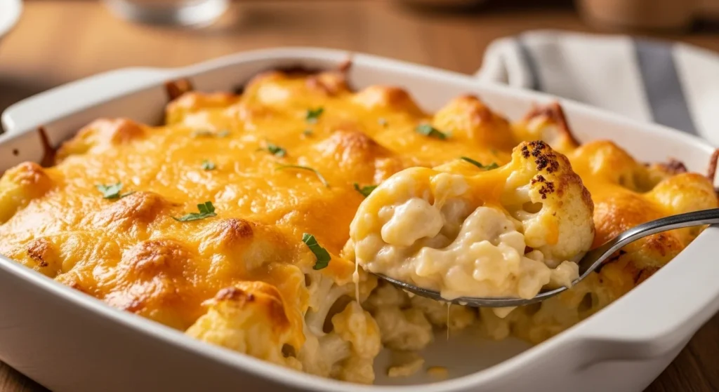 Creamy Cauliflower “Mac” and Cheese