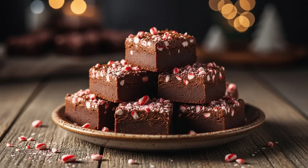 Peppermint Mocha Fudge