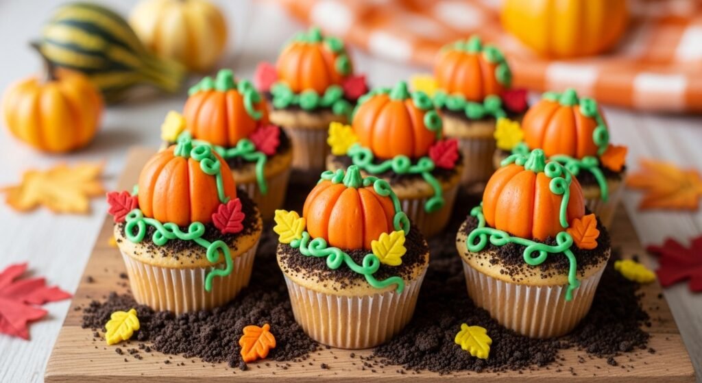 Pumpkin Patch Cupcakes