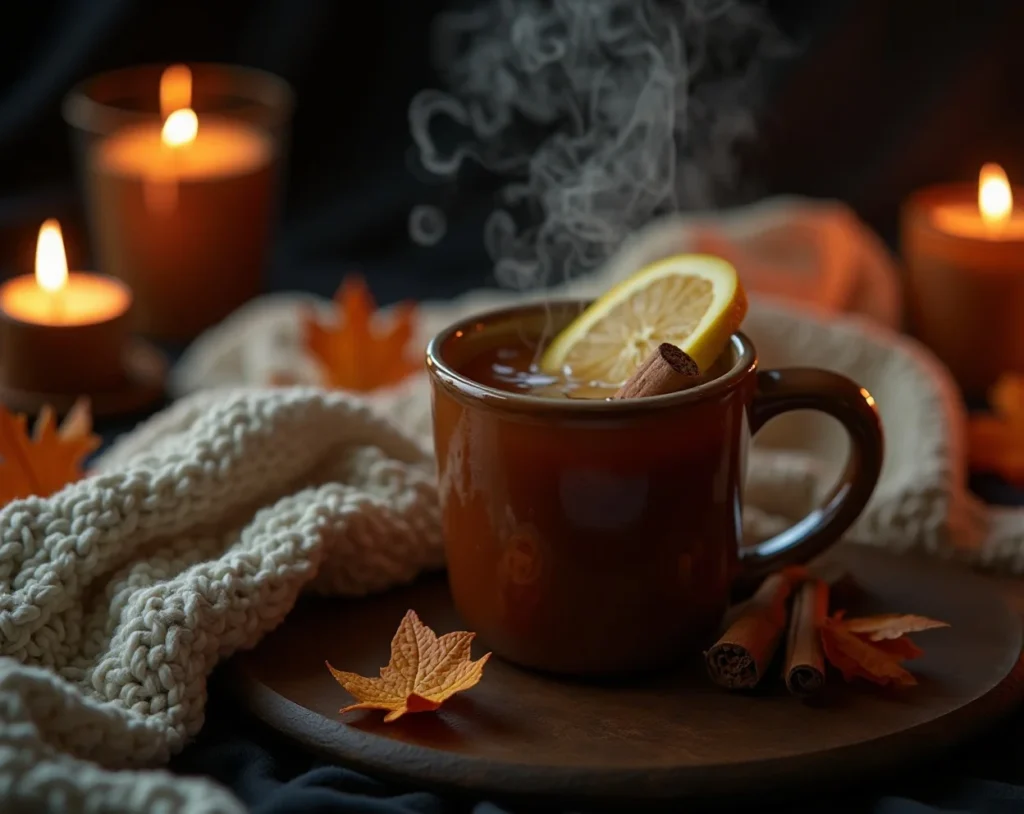 Cinnamon Bourbon Hot Toddy