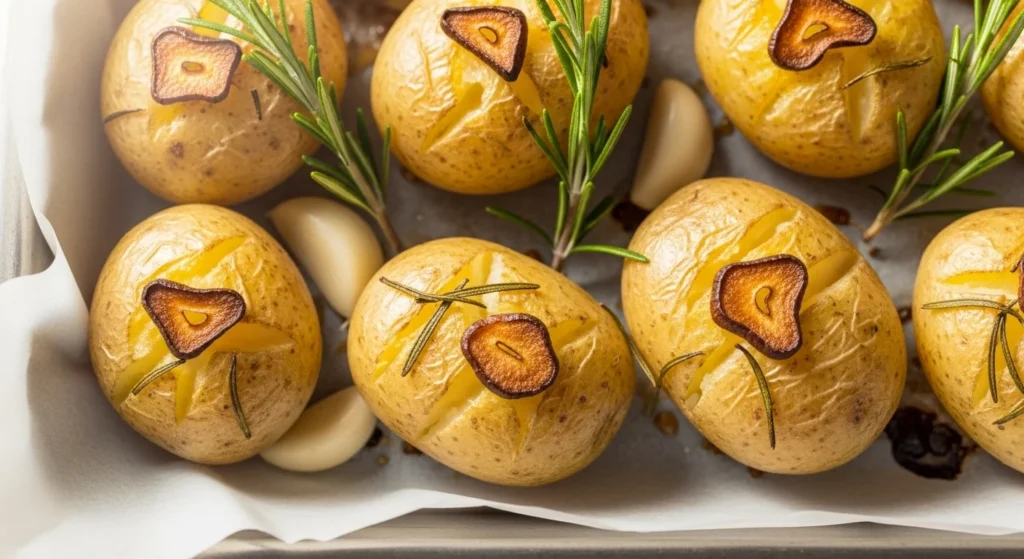 Crispy Roasted Mini Potatoes