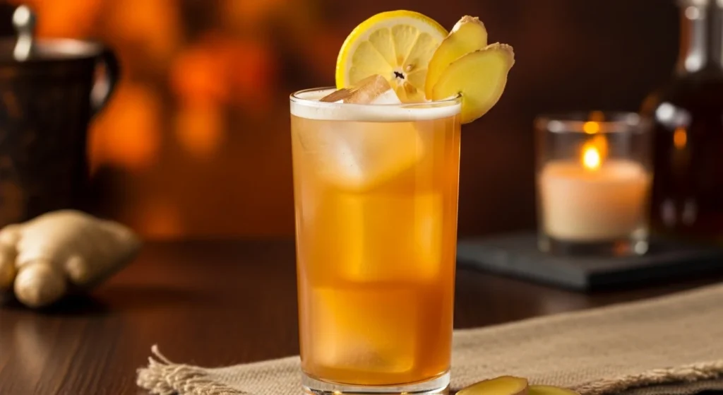 Maple Ginger Bourbon Smash