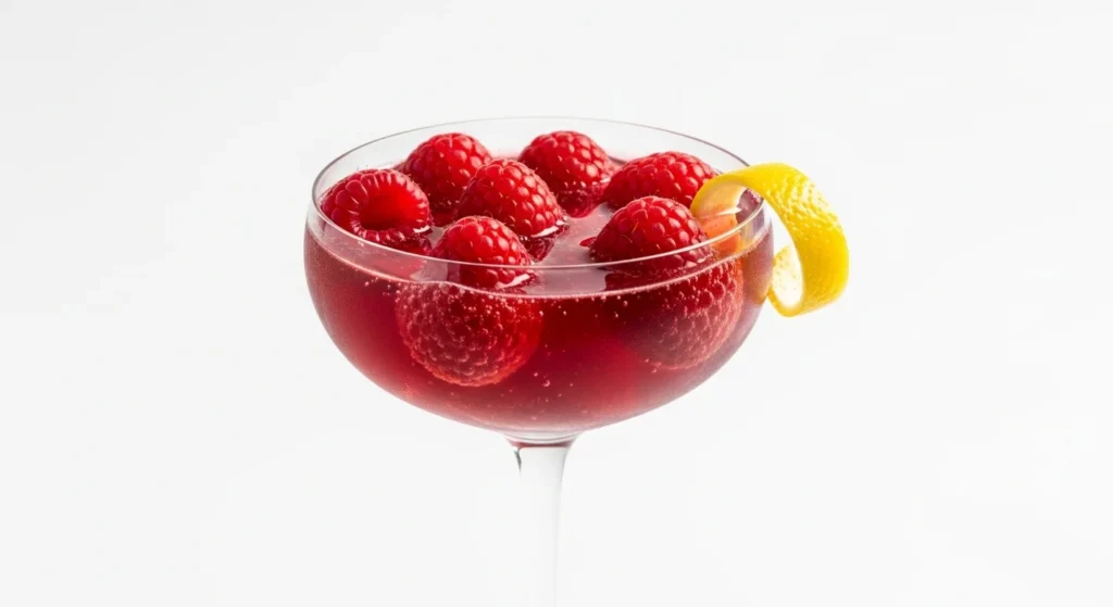 Raspberry Prosecco Punch