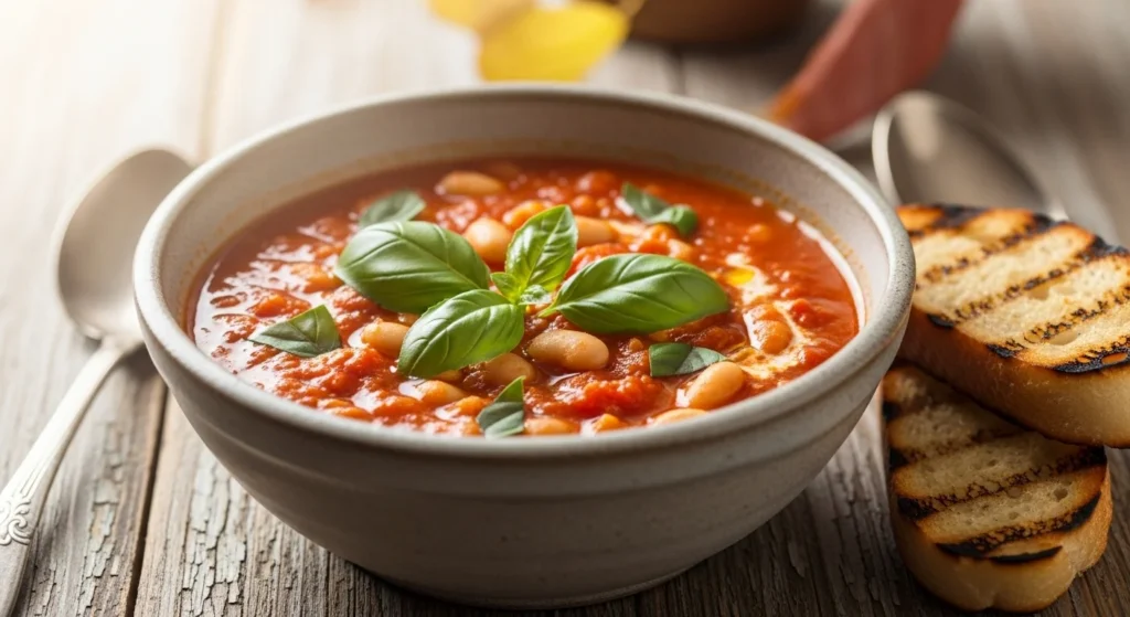 Tomato and White Bean Soup