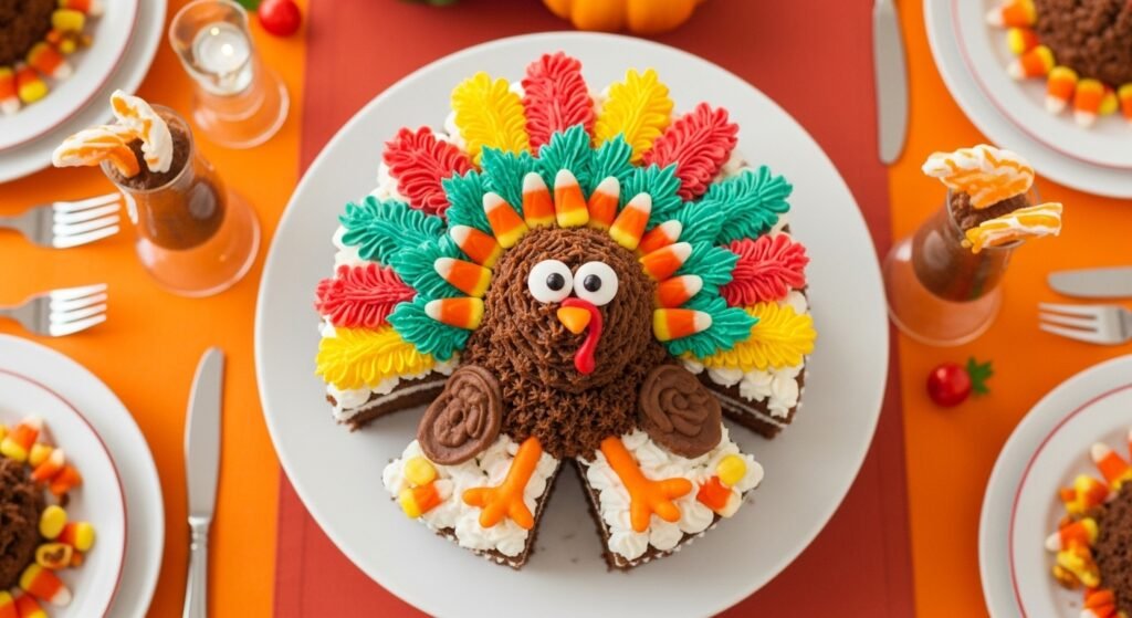 Turkey Pull-Apart Cupcakes