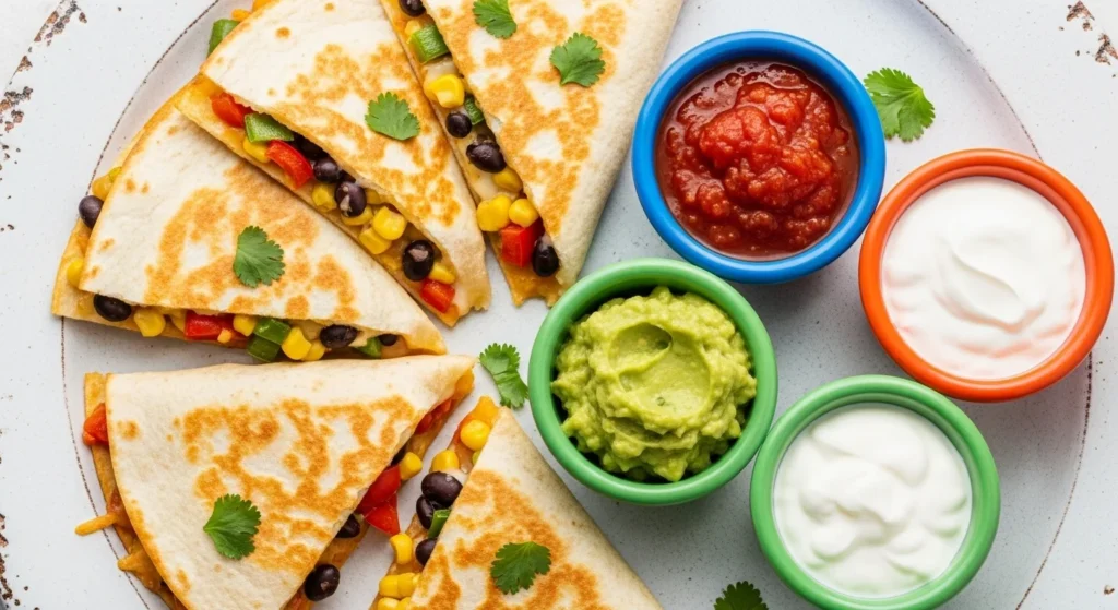 Veggie-Packed Quesadillas