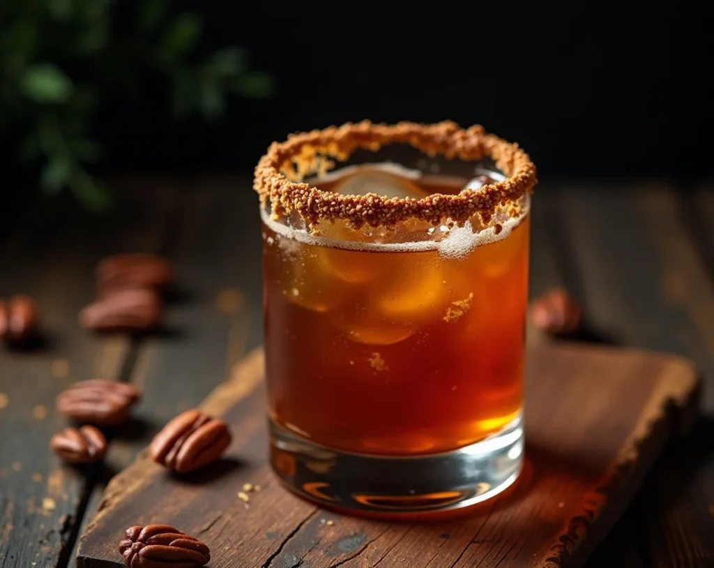 Pecan Pie Bourbon Cocktail