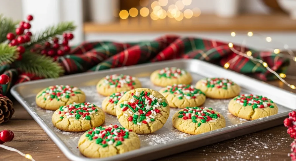 Cake Mix Christmas Cookies