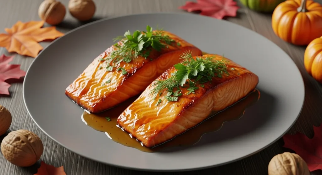 Maple-Glazed Salmon