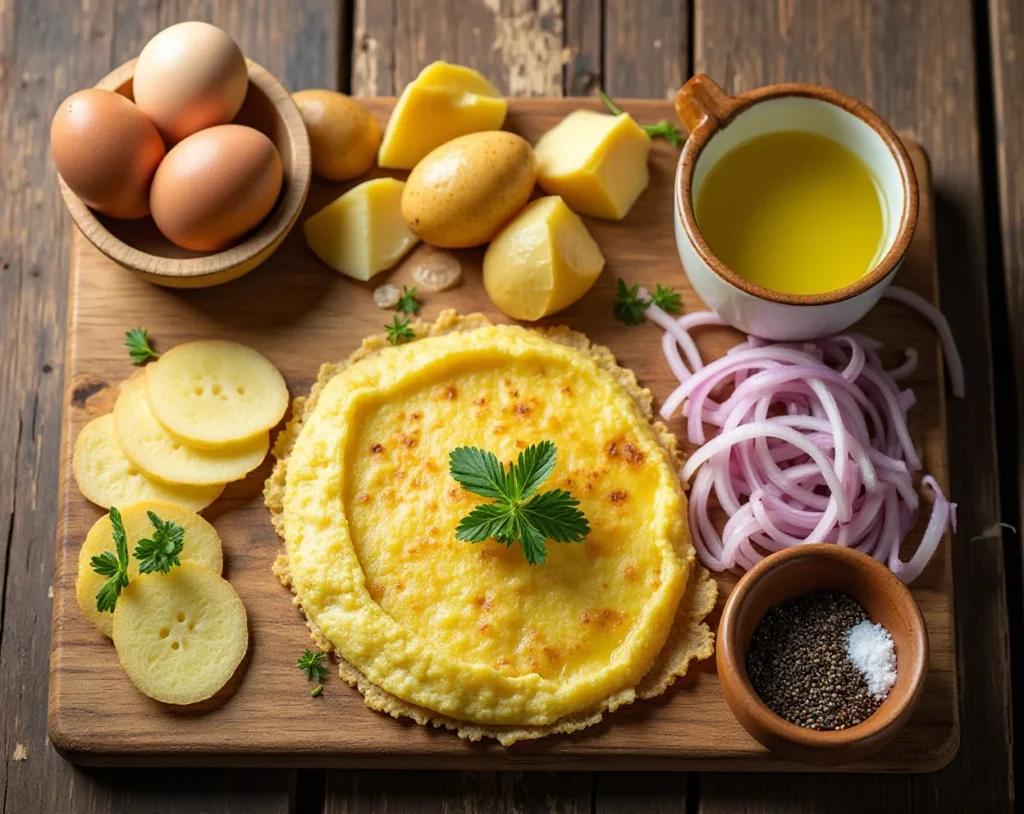 Tortilla Española: Cozy Spanish ingredients