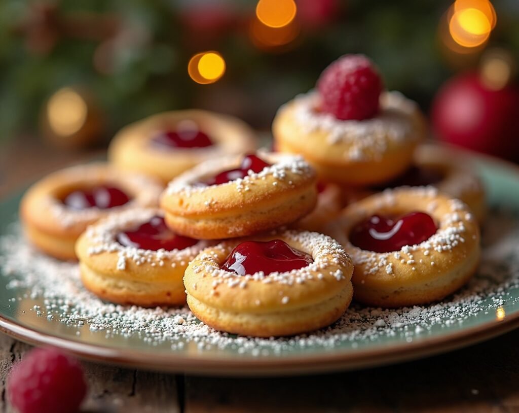 Thumbprint Jam Cookies