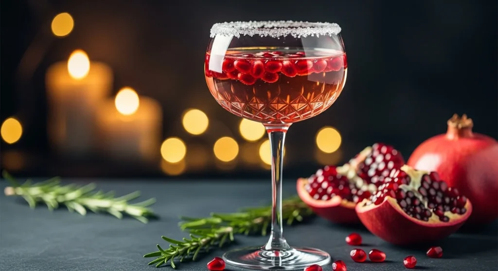 Pomegranate Prosecco Sparkler